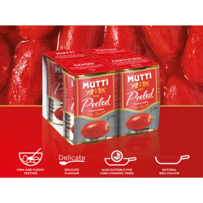 Peeled Whole Plum Tomatoes 4x400g thumbnail 3
