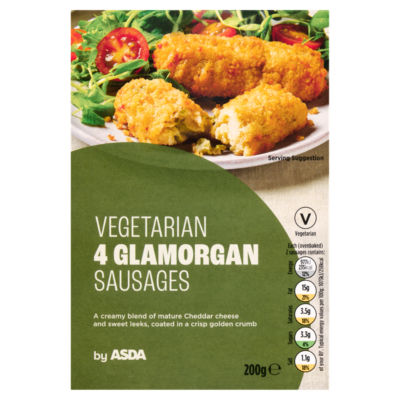 4 Vegetarian Glamorgan Sausages 200g thumbnail 2