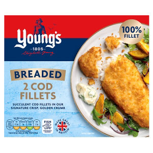2 Breaded Cod Fillets 200g thumbnail 2