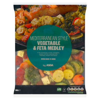Mediterranean Style Vegetable & Feta Medley 500g