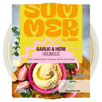 Garlic & Herb Houmous 200g thumbnail 2