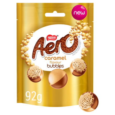 AERO Bubbles Caramel Flavoured Chocolate 92g