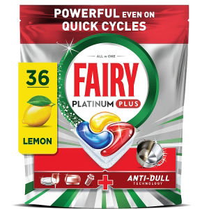 Platinum Plus  Dishwasher Tablets, Lemon, 36 Capsules