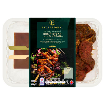 Rump Steak King Kebab 476g