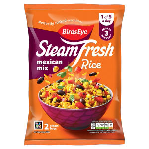 Steamfresh 2 Mexican Mix Rice Steam Bags 380g