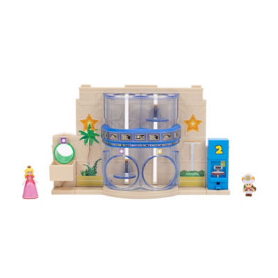 Gateway Galaxy Diorama Set with 1.5” Princess Peach and Exclusive Captain Toad Figures thumbnail 3