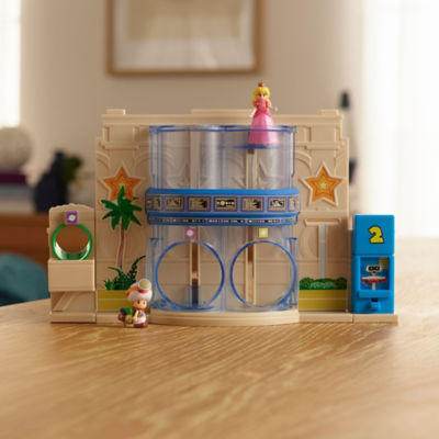 Gateway Galaxy Diorama Set with 1.5” Princess Peach and Exclusive Captain Toad Figures thumbnail 5