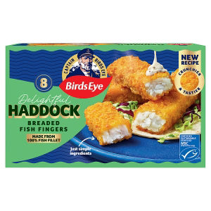 8 Breaded Haddock Fish Fingers 240g