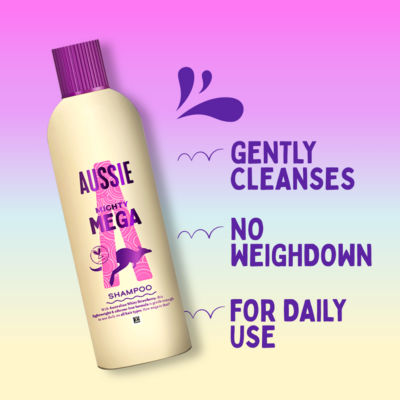 Mighty Mega Shampoo 100ml. Gently Cleansing Shampoo for Soft and Shiny Hair thumbnail 3