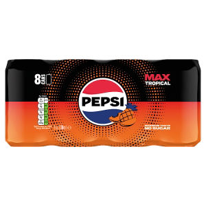 Max Tropical Cans 8 x 330ml