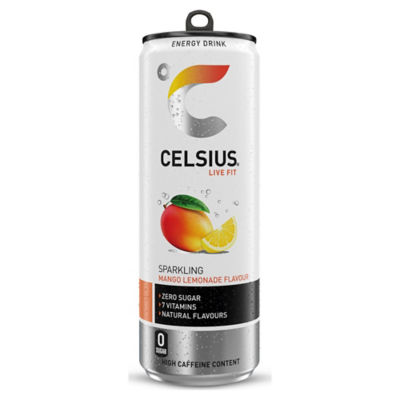 Energy Drink, Sparkling Mango Lemonade 355ml