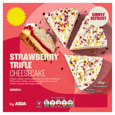 Strawberry Trifle Cheesecake 445g thumbnail 2