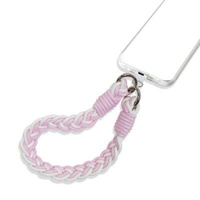 Groov-e Pink & White Wrist Lanyard for Smartphone thumbnail 3