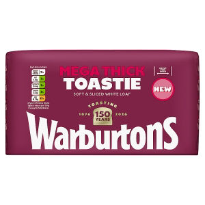 Mega Thick Toastie Soft & Sliced White Loaf 800g thumbnail 2