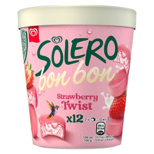 Bon Bon Ice Cream Frozen Snack Strawberry Twist 192ml 12MP thumbnail 2
