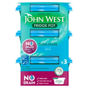 No Drain Fridge Pot Tuna Steak with a Little Brine MSC 3x110g