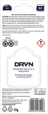 Drvn Hanging Car Air Freshener - Frosted Galaxy thumbnail 3