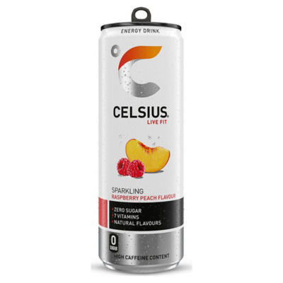 Energy Drink, Sparkling Raspberry Peach 355ml thumbnail 2