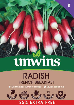 Radish French Breakfast Vegetable Seeds