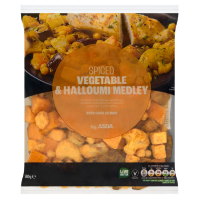 Spiced Vegetable & Halloumi Medley 500g