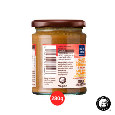 Crunchy Peanut Butter with Anglesey Sea Salt 280g thumbnail 4