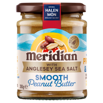 Smooth Peanut Butter with Anglesey Sea Salt 280g thumbnail 2