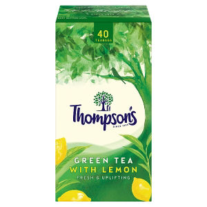 Green Tea with Lemon 40 Teabags 80g