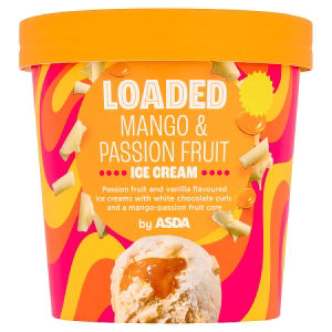 Loaded Mango & Passion Fruit Ice Cream 425ml thumbnail 2