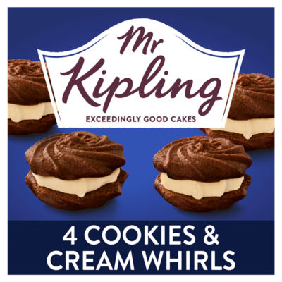 Cookies & Cream Whirls Cakes 4 Pack thumbnail 2