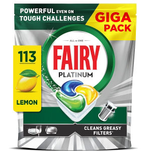 Platinum  Dishwasher Tablets, Lemon, 113 Capsules