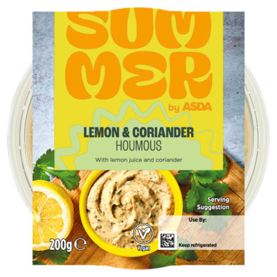 Lemon & Coriander Houmous 200g