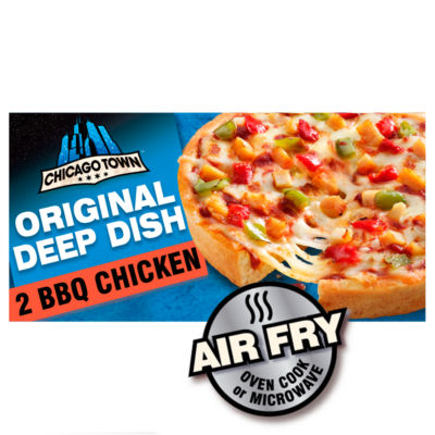 Deep Dish BBQ Chicken Pizza