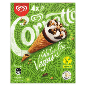 Gluten Free & Vegan Ice Cream Cones 4x 90 ml thumbnail 2