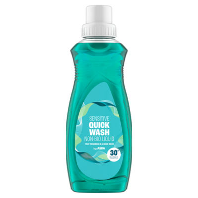 Sensitive Quick Wash Non-Bio Liquid 30 Washes thumbnail 2