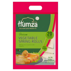 20 Frozen Vegetable Spring Rolls 650g thumbnail 2