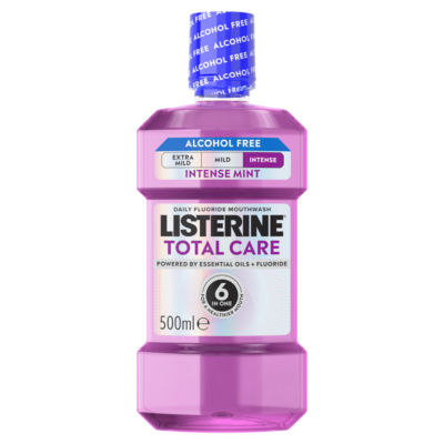 Listerine Total Care 6 In One Alcohol Free Intense Mint 500ml