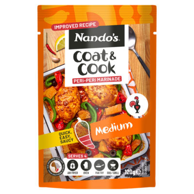 Medium Coat & Cook Peri-Peri Marinade 120g