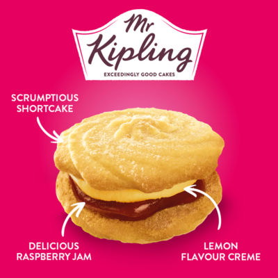 Lemon & Raspberry Whirls Cakes 4 Pack thumbnail 3