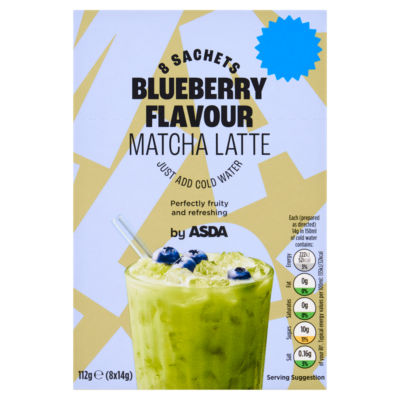 Blueberry Flavour Matcha Latte 112g (8 x 14g) thumbnail 2
