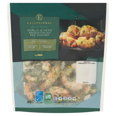 Garlic & Herb Argentinian Red Shrimp 200g