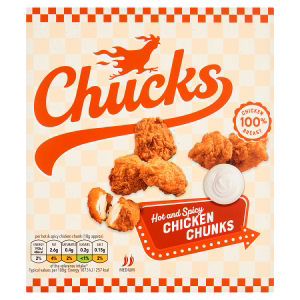 Hot and Spicy Chicken Chunks 225g thumbnail 2