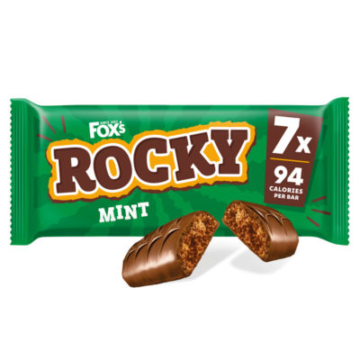 Biscuits Rocky Mint Biscuit Bars 7 Bars Multipack 138g thumbnail 2