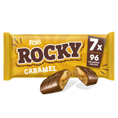 Biscuits Rocky Caramel Biscuit Bars 7 Bars Multipack 136.5 thumbnail 2