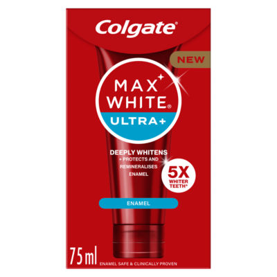 Max White Ultra+ Enamel Teeth Whitening Toothpaste 75ml thumbnail 2