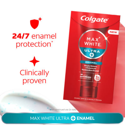 Max White Ultra+ Enamel Teeth Whitening Toothpaste 75ml thumbnail 4
