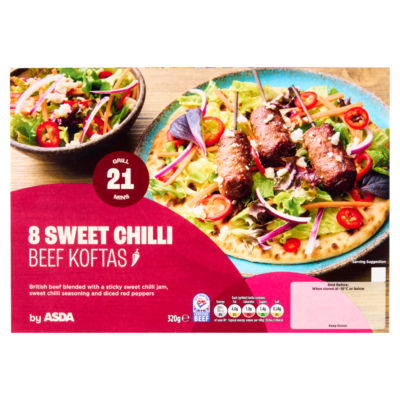 8 Sweet Chilli Beef Koftas 320g thumbnail 2