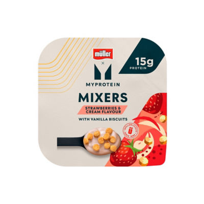Myprotein Strawberries & Cream Flavour Mixers 140g thumbnail 2