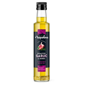 Roasted Garlic & Herbs Flavoured Olive Oil 250ml thumbnail 2