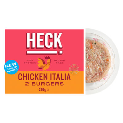 HECK! Chicken Italia Gluten Free Burgers 320g thumbnail 2