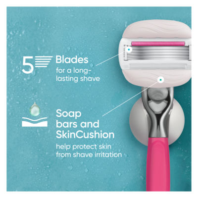 Gillette  Pro ComfortGlide Pomegranate Scented Tropical Women’s Razor thumbnail 4